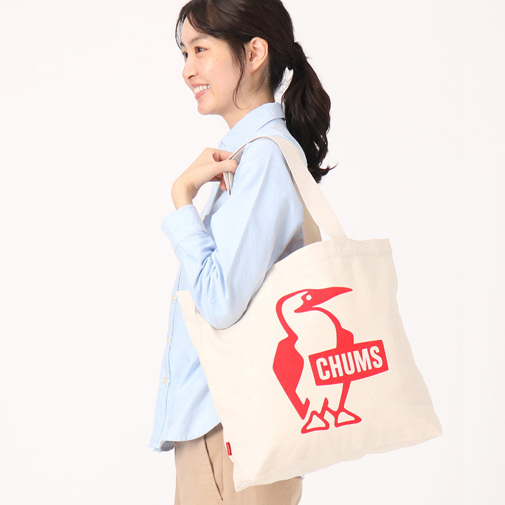 ★TOUT Y EST★ Booby Big Canvas Tote Red CH603493 CH60-3493- CHUMS Booby Canvas Tote Bag – CHUMS Singapore