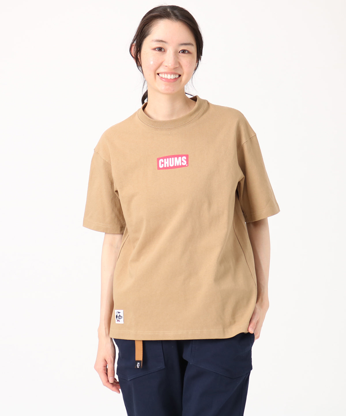 CHUMS Oversized Mini CHUMS Logo T-Shirt