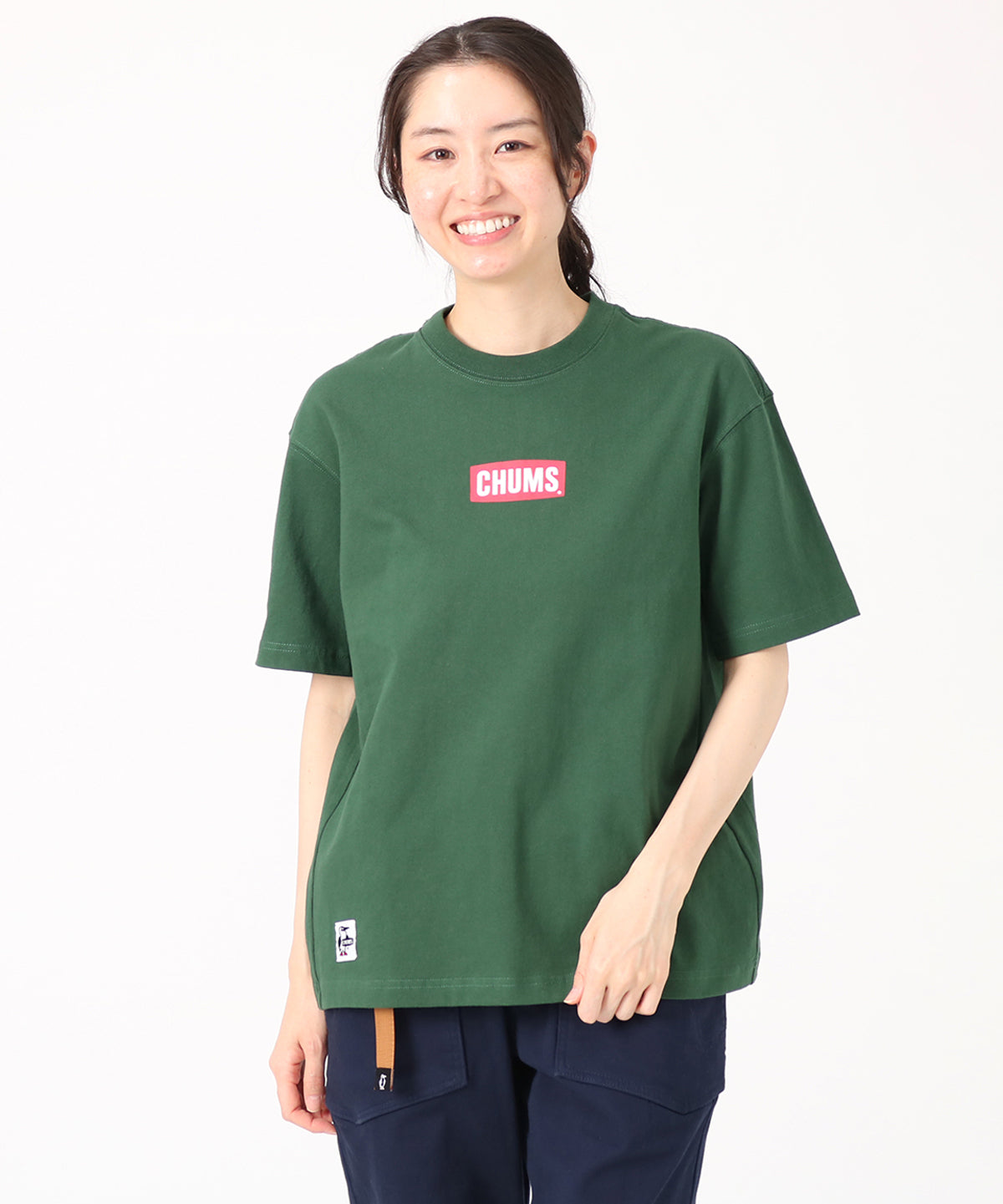 CHUMS Oversized Mini CHUMS Logo T-Shirt