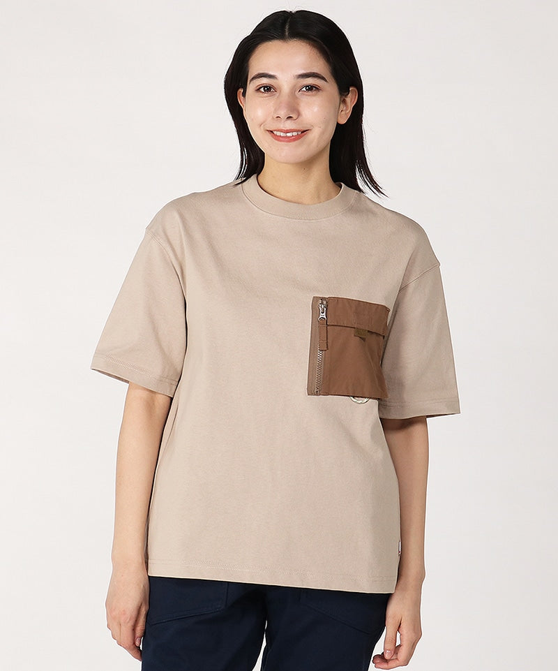 Heavy Weight Zip Pocket T-Shirt