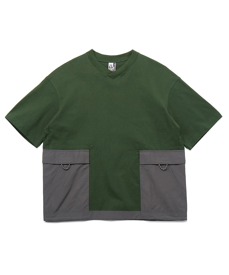 Heavy Weight Side Pocket V Neck T-Shirt – CHUMS Singapore