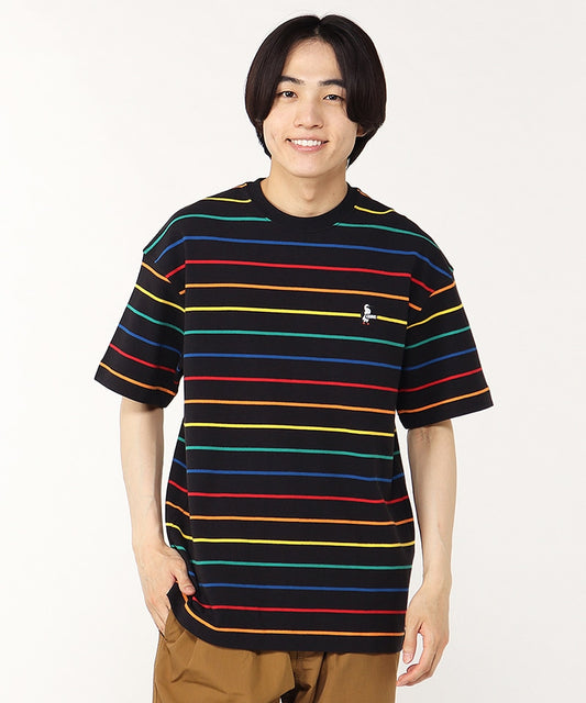 Oversized Booby Border Pique T-Shirt