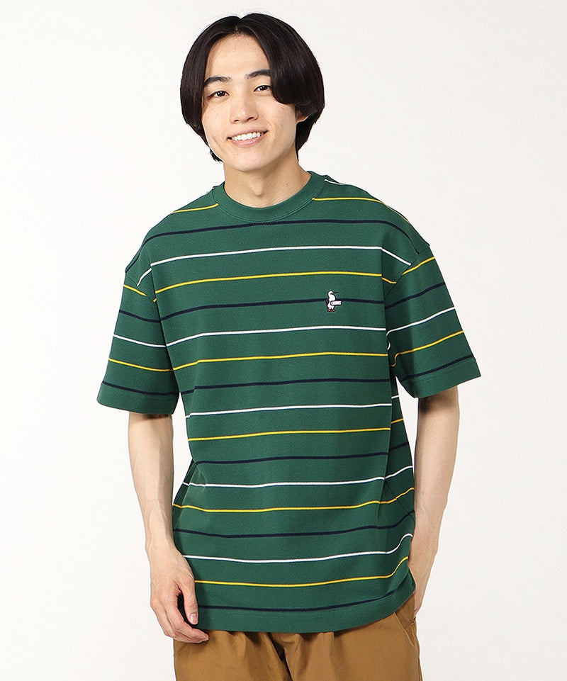 Oversized Booby Border Pique T-Shirt