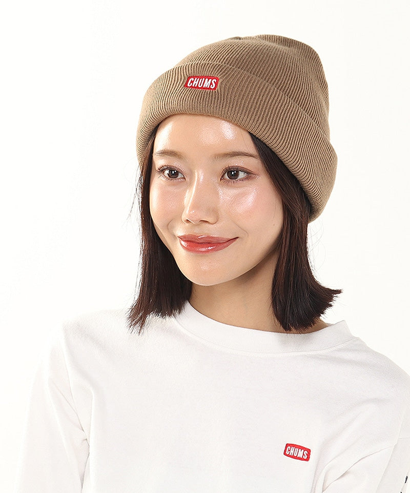 CHUMS Logo Short Knit Cap