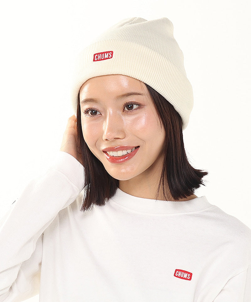 CHUMS Logo Short Knit Cap