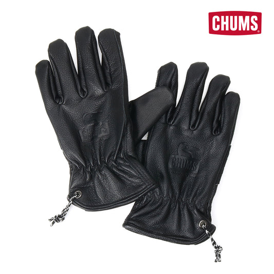 CHUMS BOOBY FACE LEATHER GLOVES