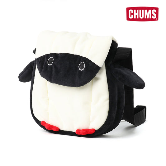 CHUMS FLUFFY BOOBY POCHETTE - WHITE