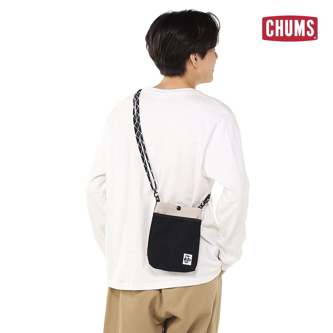 CHUMS Recycle Mesh Pocket Shoulder Bag