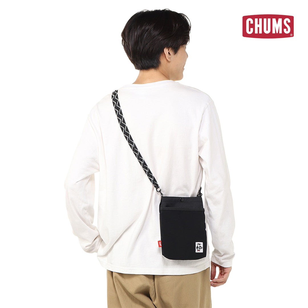 CHUMS Recycle Mesh Pocket Shoulder Bag