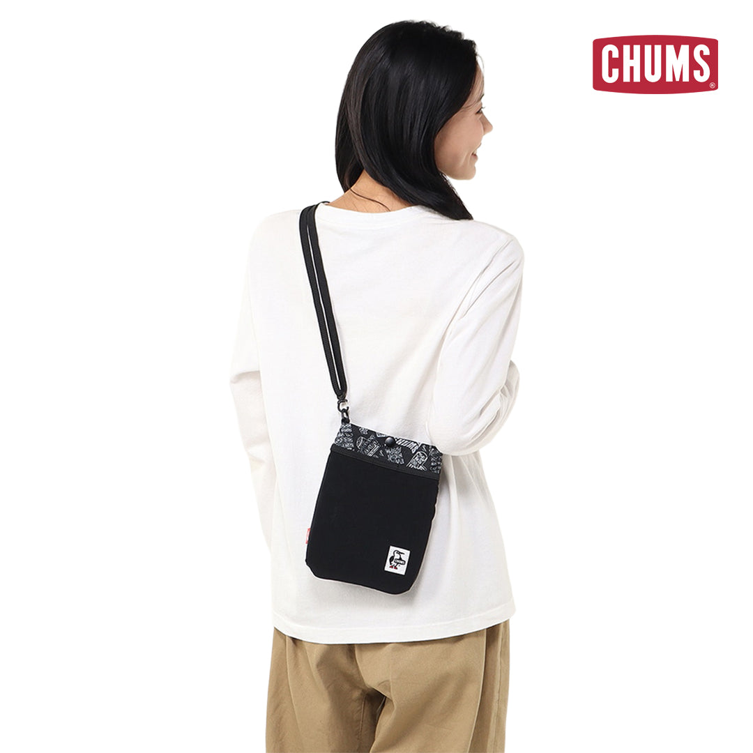 CHUMS Recycle Mesh Pocket Shoulder Bag
