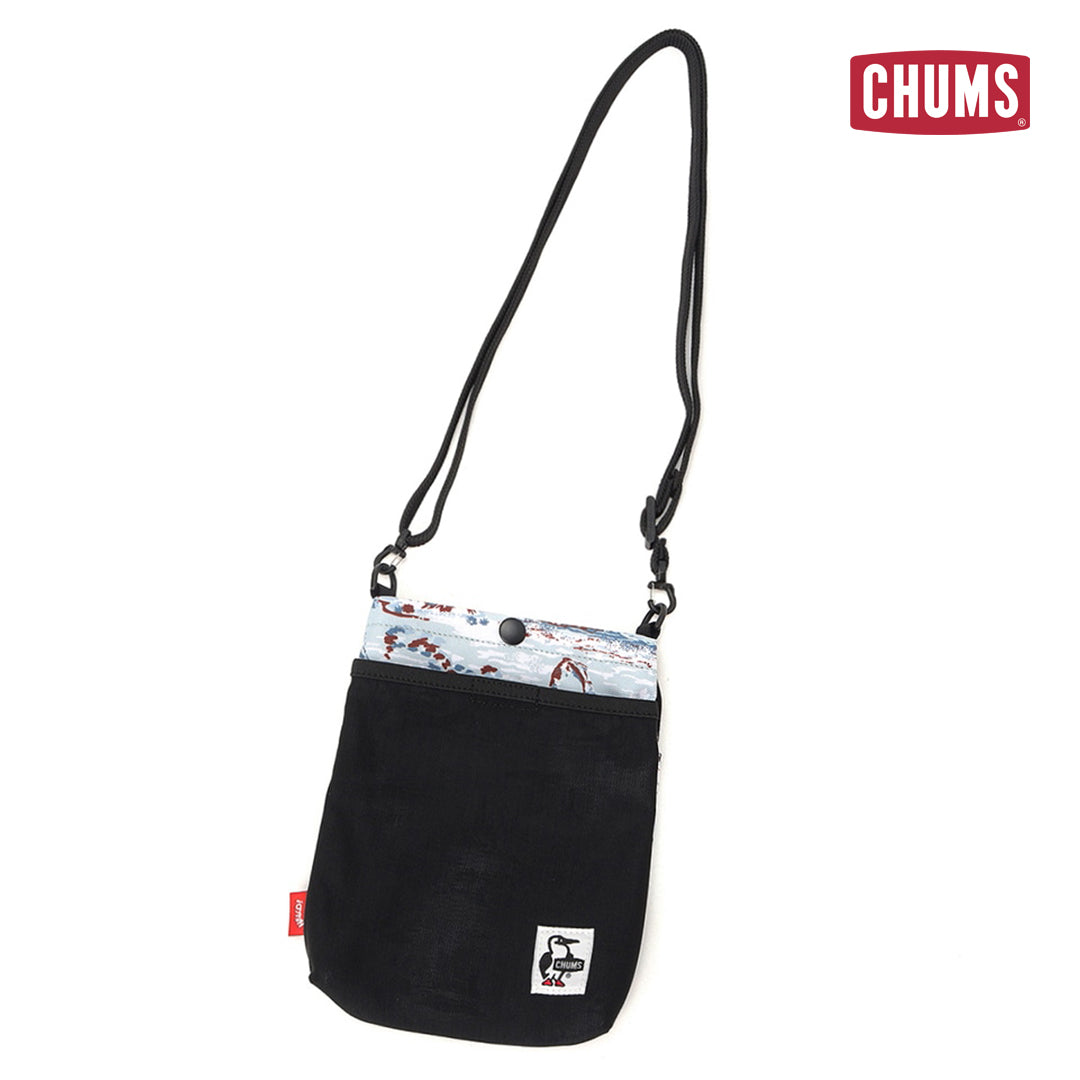 CHUMS Recycle Mesh Pocket Shoulder Bag