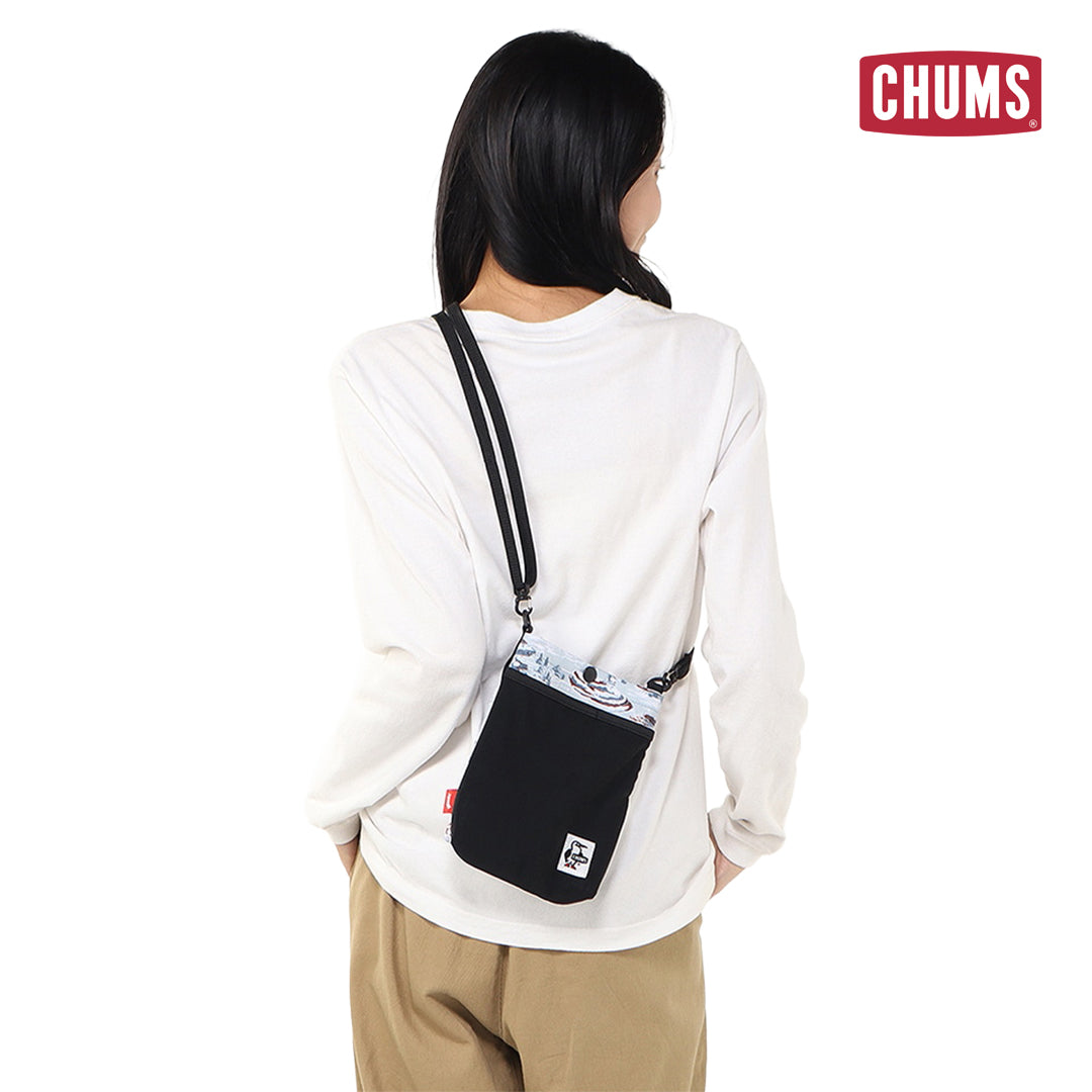 CHUMS Recycle Mesh Pocket Shoulder Bag