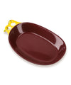 Burgundy/Yellow