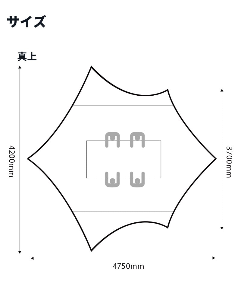 Booby Hexa Tarp – CHUMS Singapore