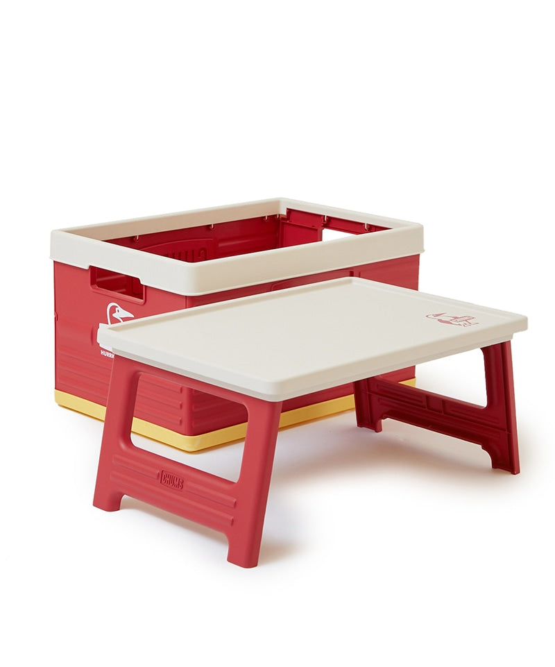 CHUMS Picnic Table With Folding Container Top